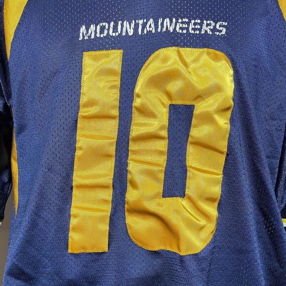 Nike Team West Virginia Mountaineers #10 Football Jersey Men’s XL Rich Rod Era - Picture 5 of 8